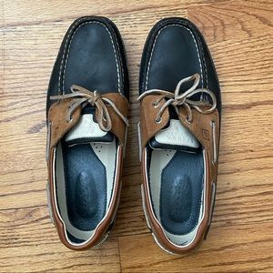 Sperry Two-Tone Leather Boat Shoes
